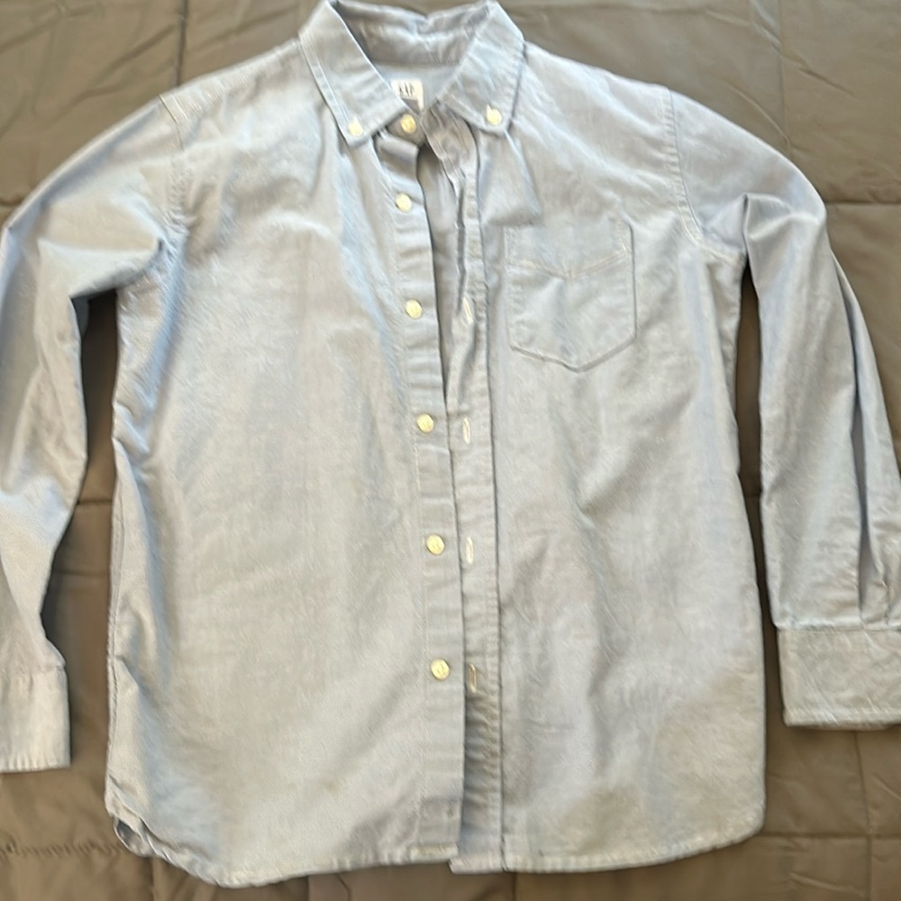 GAP Kids Size 10 (Reg) Button Down Shirt